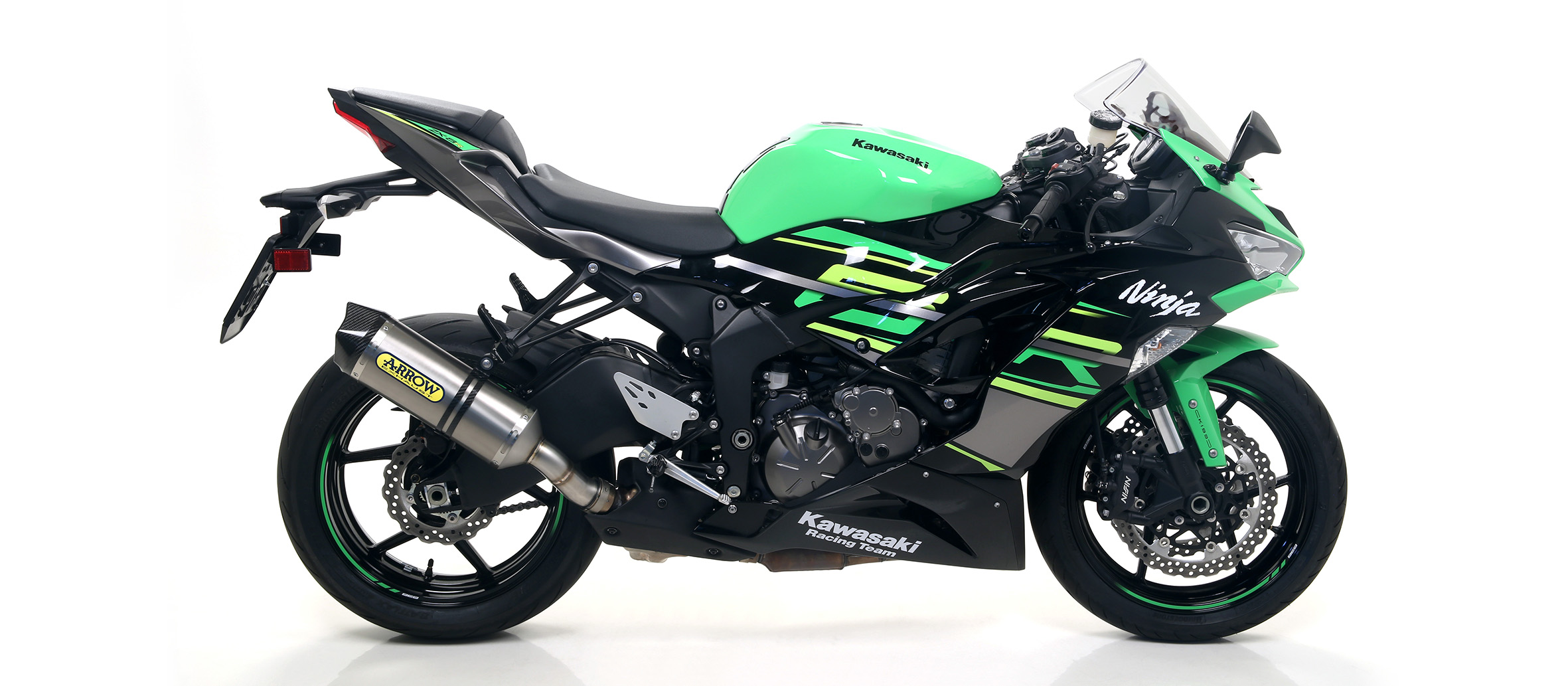 Arrow Race Tech Aluminum Silencer w/ Carbon End Cap
